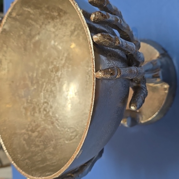 Silver Skeleton Hand Bowl - Picture 3 of 4